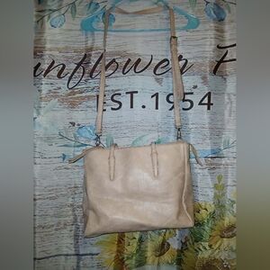 Chic Cream Shoulder Bag